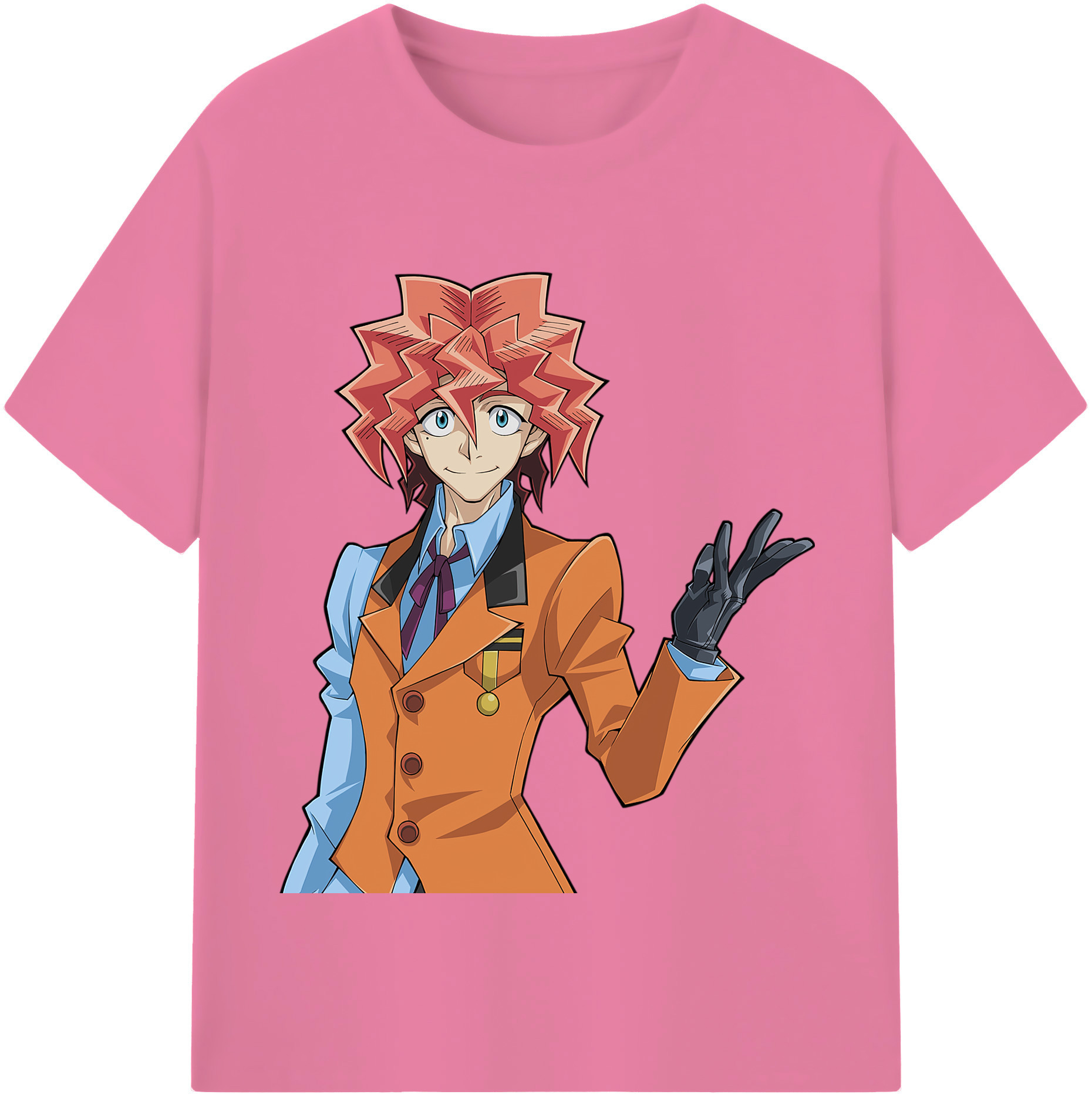 （画像用） 遊☆戯☆王 Yu-Gi-Oh! 綿100％半袖Tシャツ（フロントプリント）